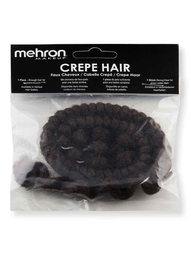 Mehron Mehron Crepe Hair Dark Brown Costume Makeup 
