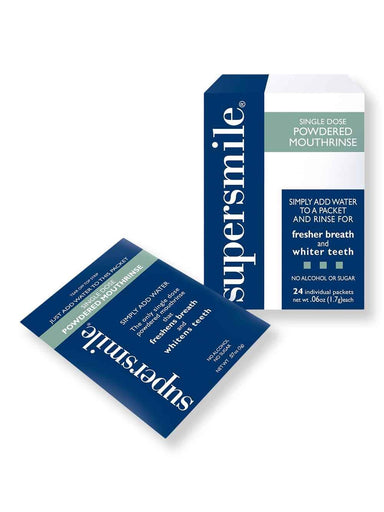 Supersmile Supersmile Single-Dose Powdered Mouthrinse 24 Ct Mouthwashes & Toothpastes 