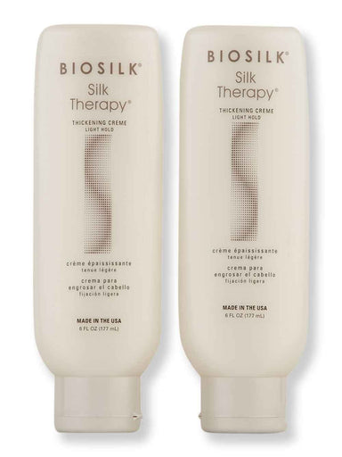 Biosilk Biosilk Silk Therapy Thickening Creme 2 Ct 6 oz Styling Treatments 