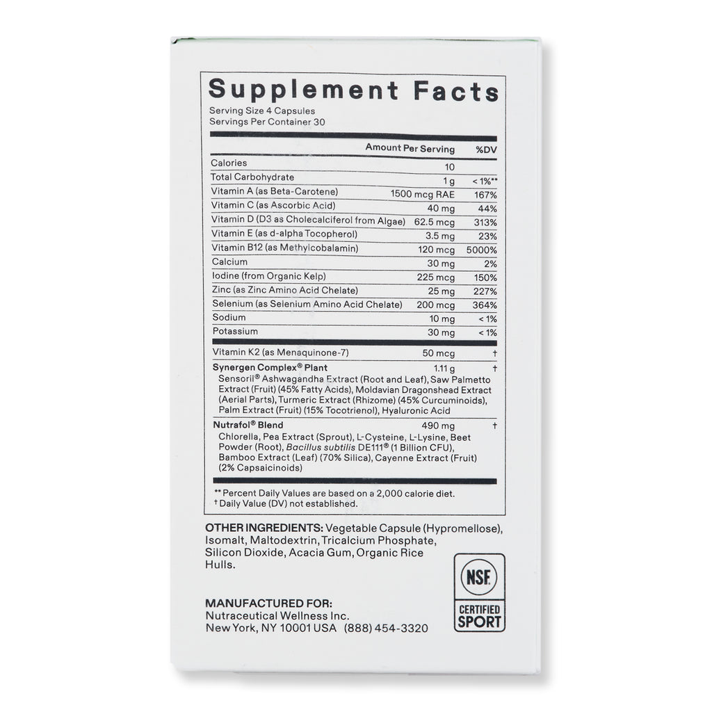 Nutrafol Women Hair Growth Nutraceutical