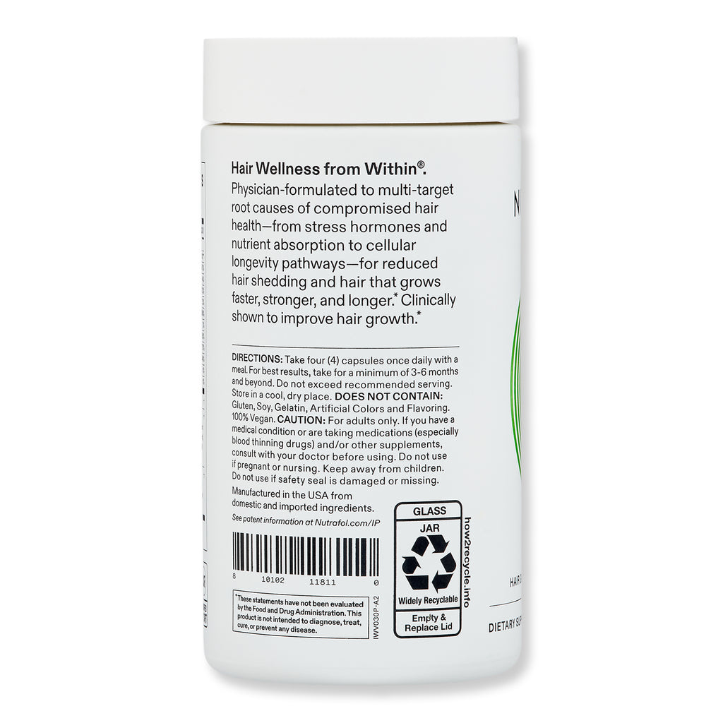 Buy online Nutrafol Women Hair Growth Nutraceutical 1-month supply EP-12798240