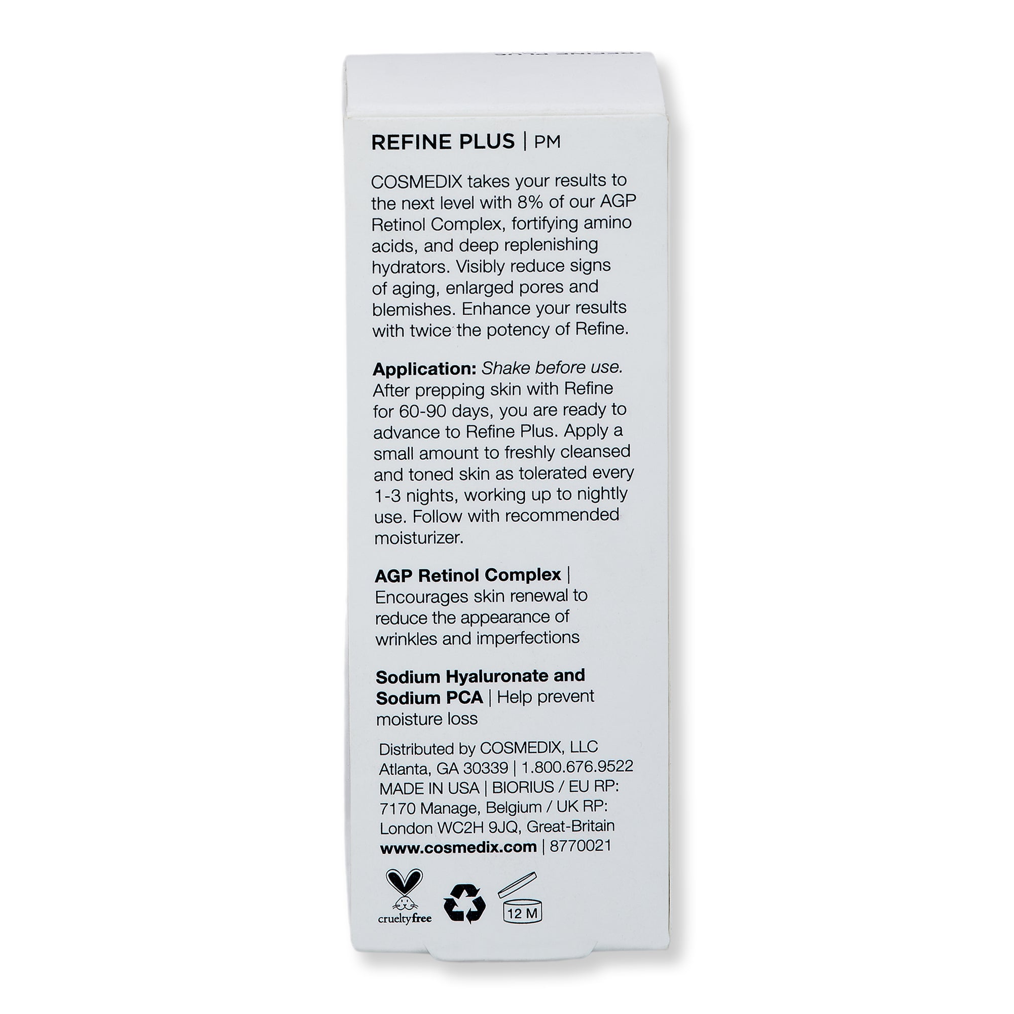 Buy online Cosmedix Refine Plus .5 fl oz 15 ml EP-12822768