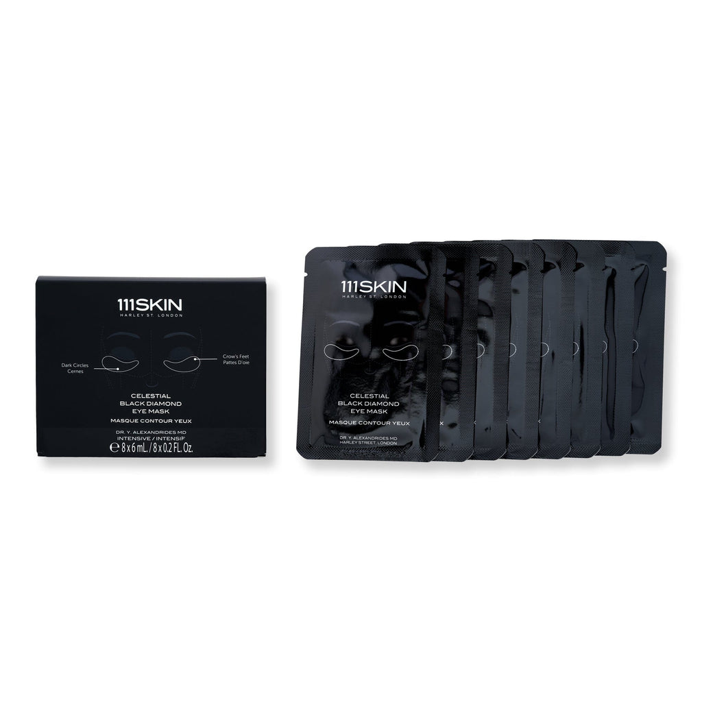 111SKIN 111SKIN Celestial Black Diamond Eye Mask Face Masks 6 ml 8 Ct 