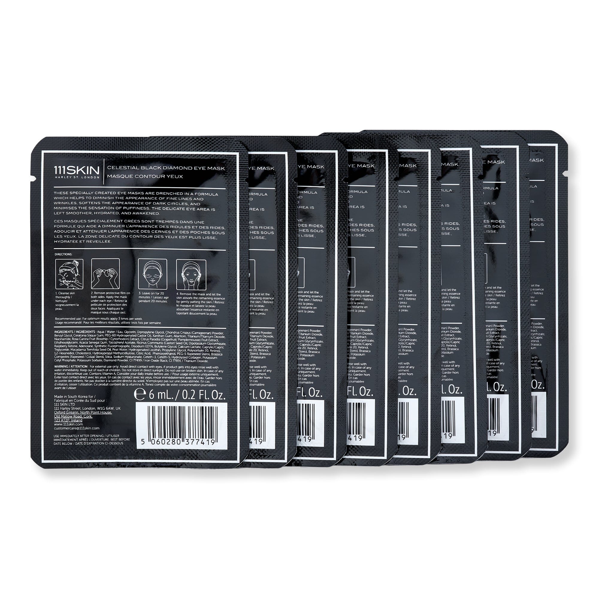 111SKIN 111SKIN Celestial Black Diamond Eye Mask Face Masks 