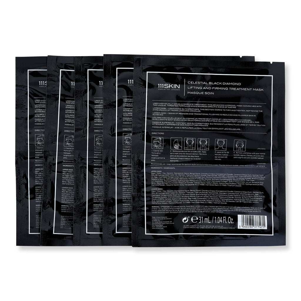 111SKIN 111SKIN Celestial Black Diamond Lifting and Firming Treatment Mask Face Masks 