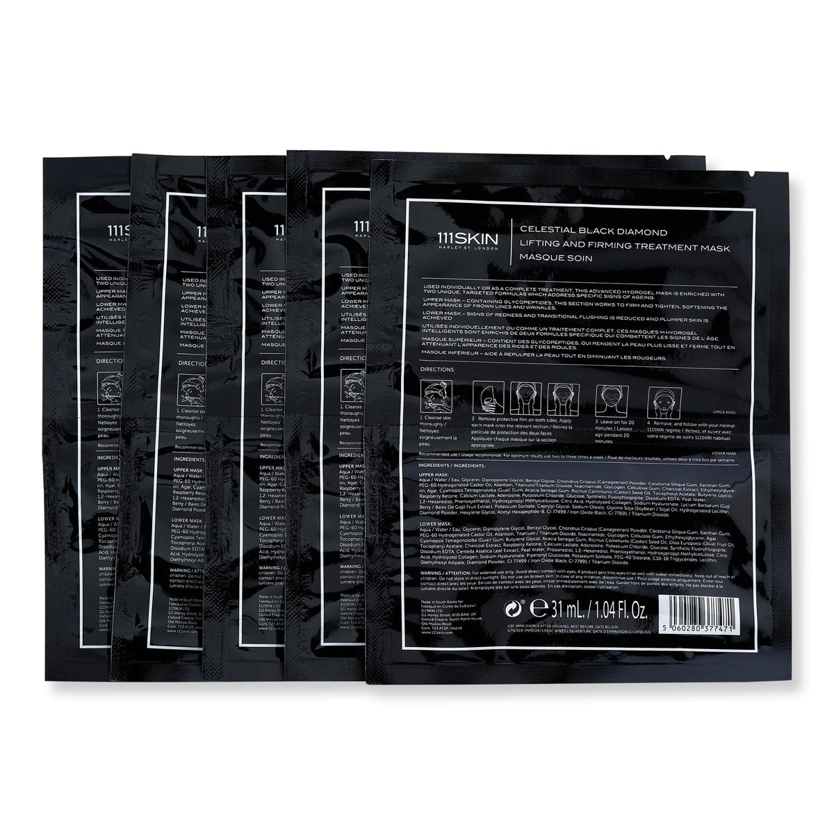 111SKIN 111SKIN Celestial Black Diamond Lifting and Firming Treatment Mask Face Masks 