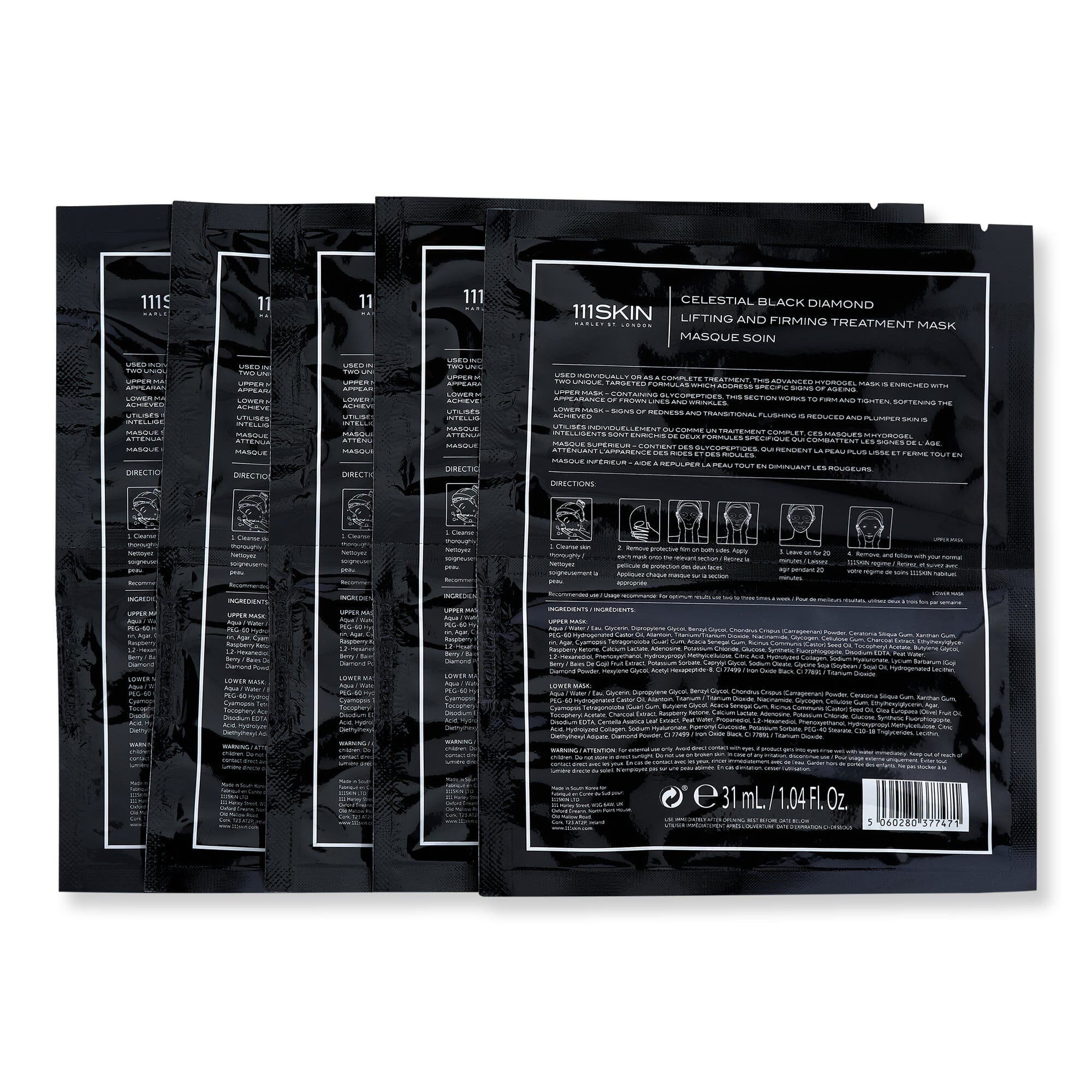 111SKIN 111SKIN Celestial Black Diamond Lifting and Firming Treatment Mask Face Masks 