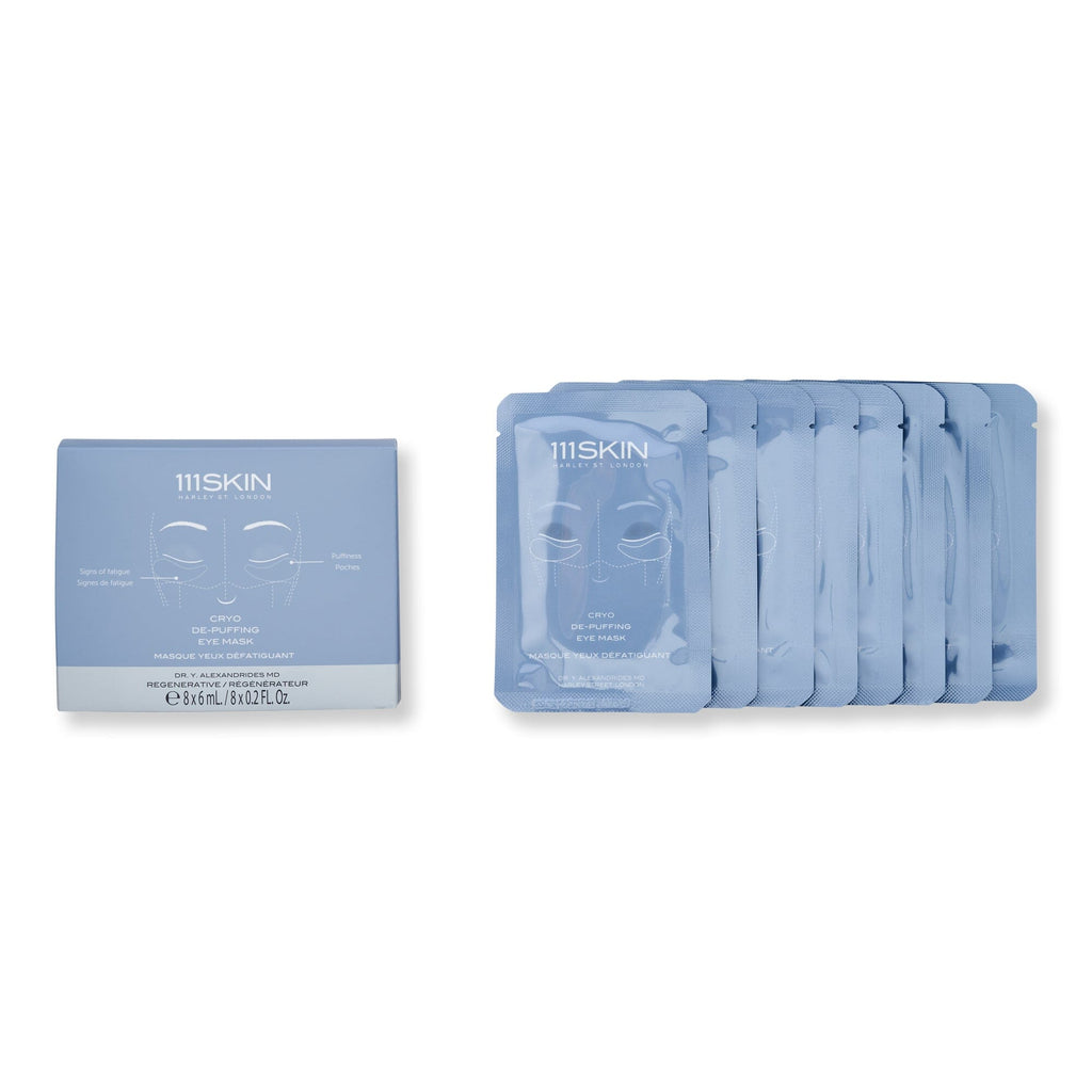 111SKIN 111SKIN Cryo De-Puffing Eye Mask Fragrance Free Face Masks 6 ml 8 Ct 