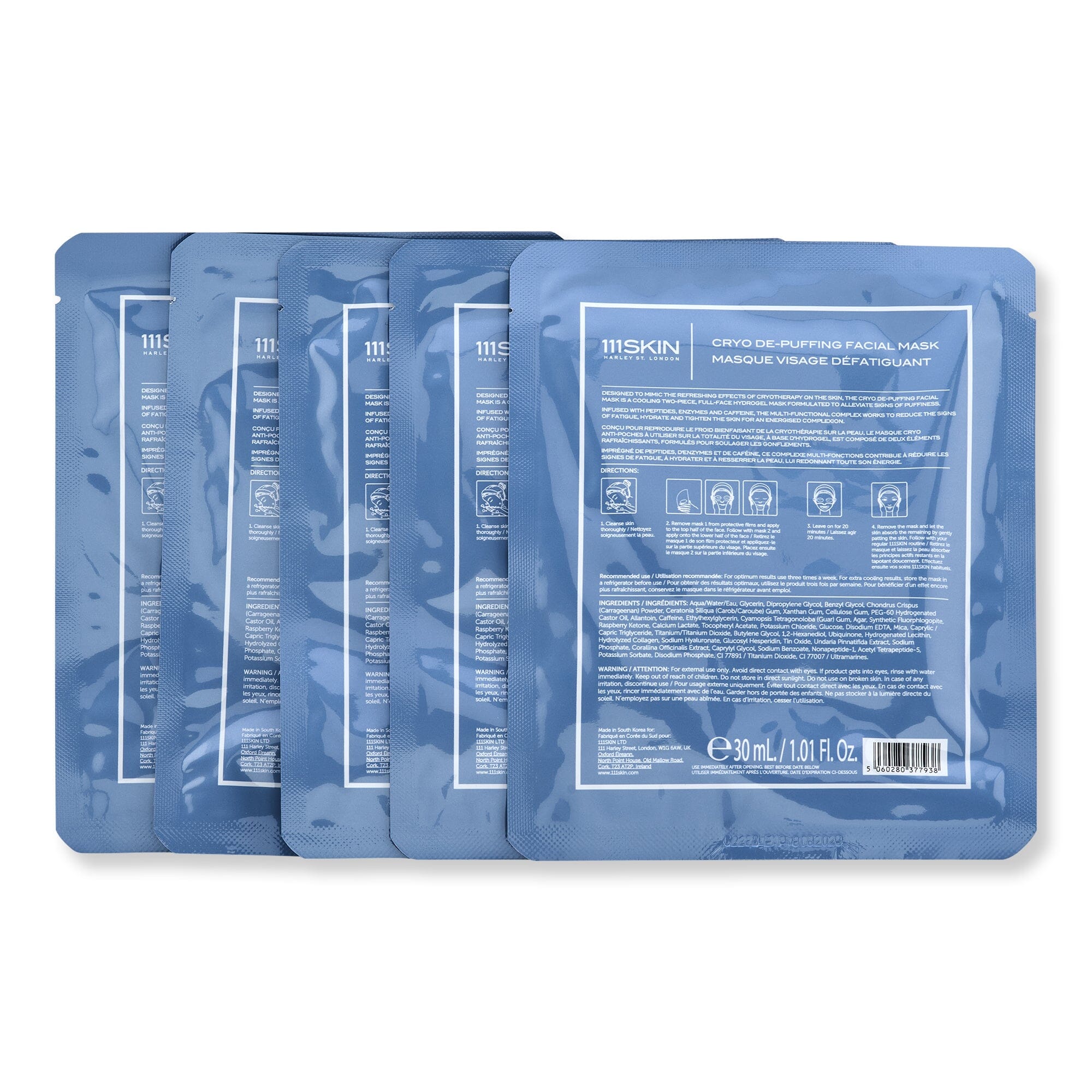 111SKIN 111SKIN Cryo De-Puffing Facial Mask Face Masks 