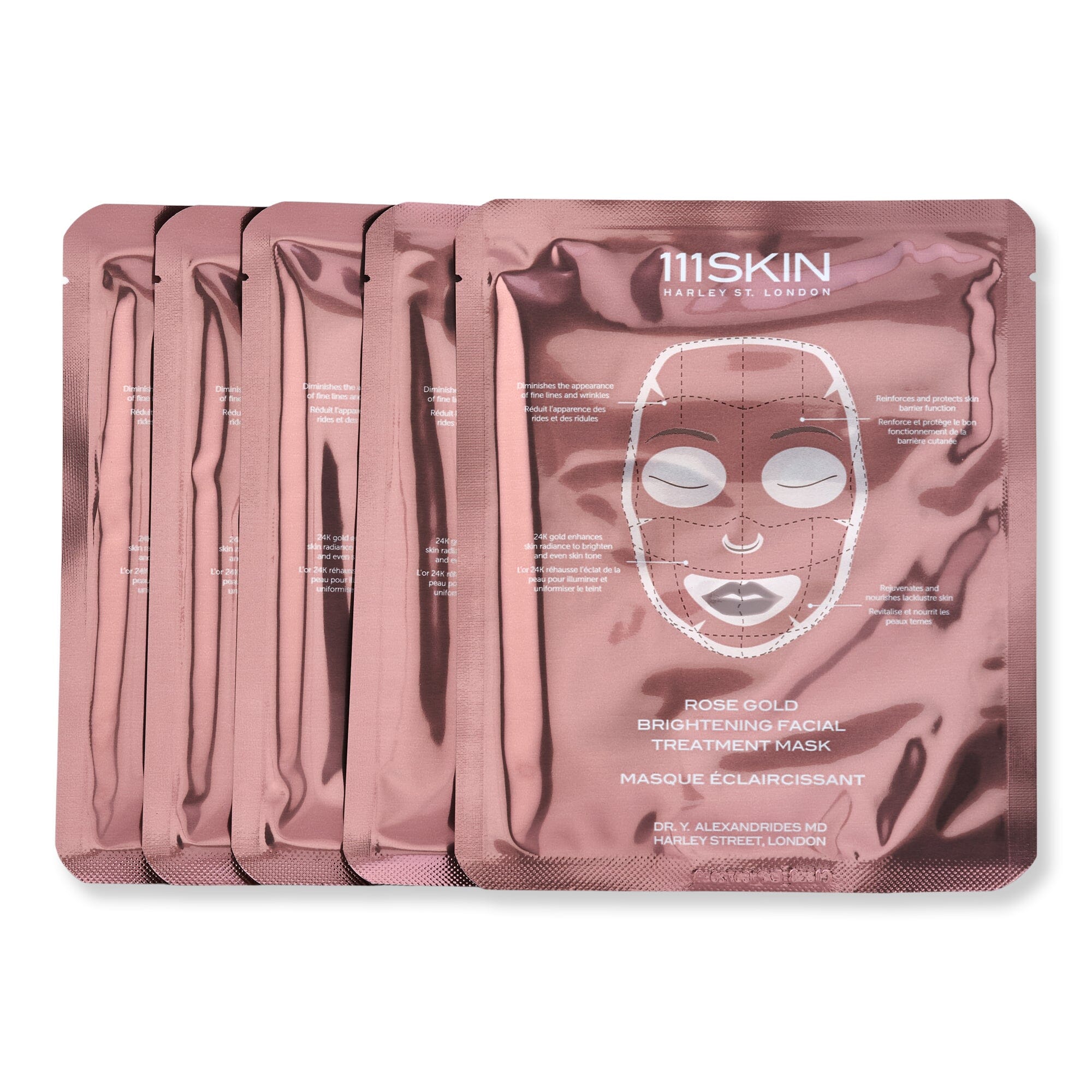 111SKIN 111SKIN Rose Gold Brightening Facial Treatment Mask Face Masks 