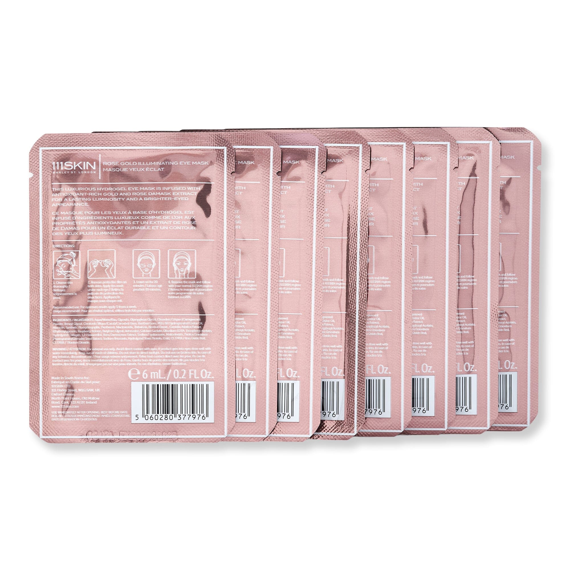 111SKIN 111SKIN Rose Gold Illuminating Eye Mask Face Masks 