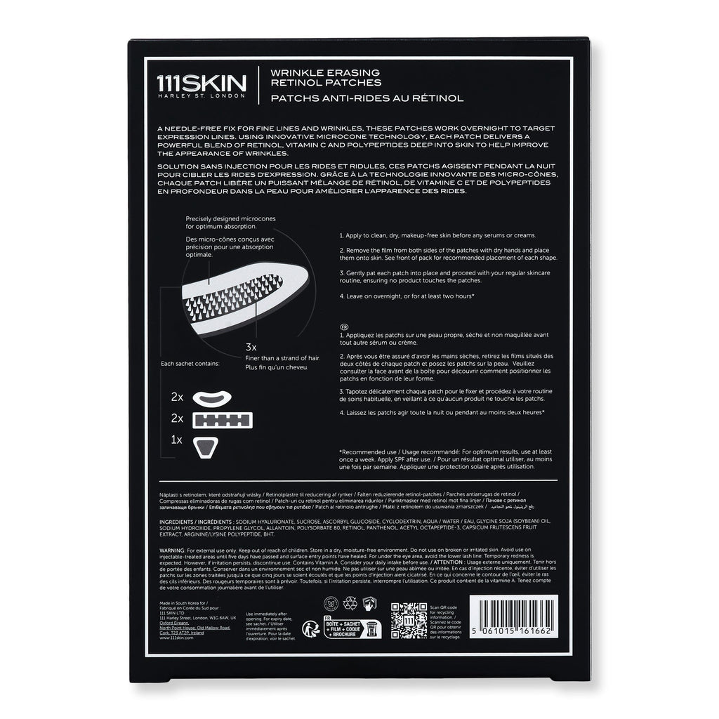 111SKIN 111SKIN Wrinkle Erasing Retinol Patches Night Creams 