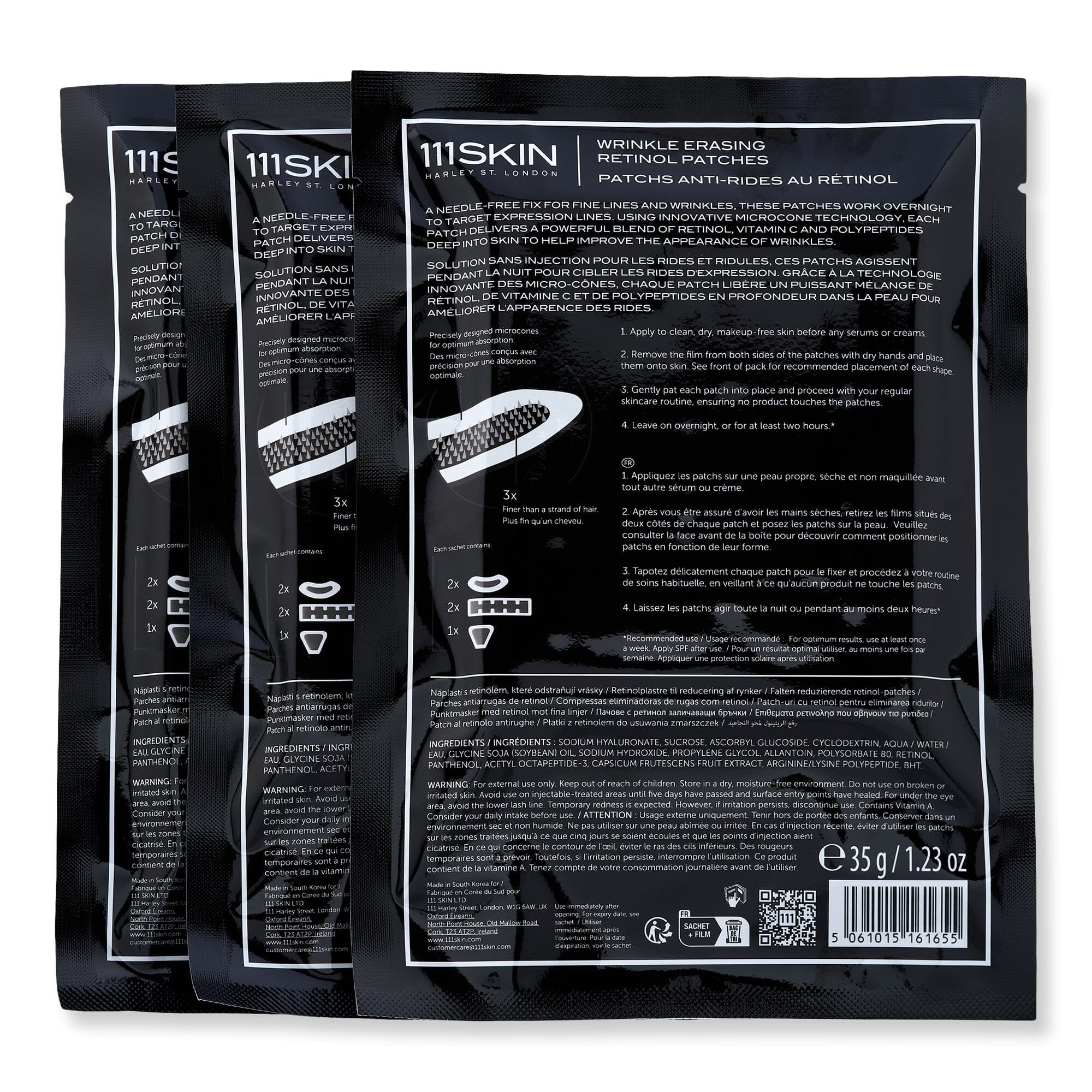 111SKIN 111SKIN Wrinkle Erasing Retinol Patches Night Creams 