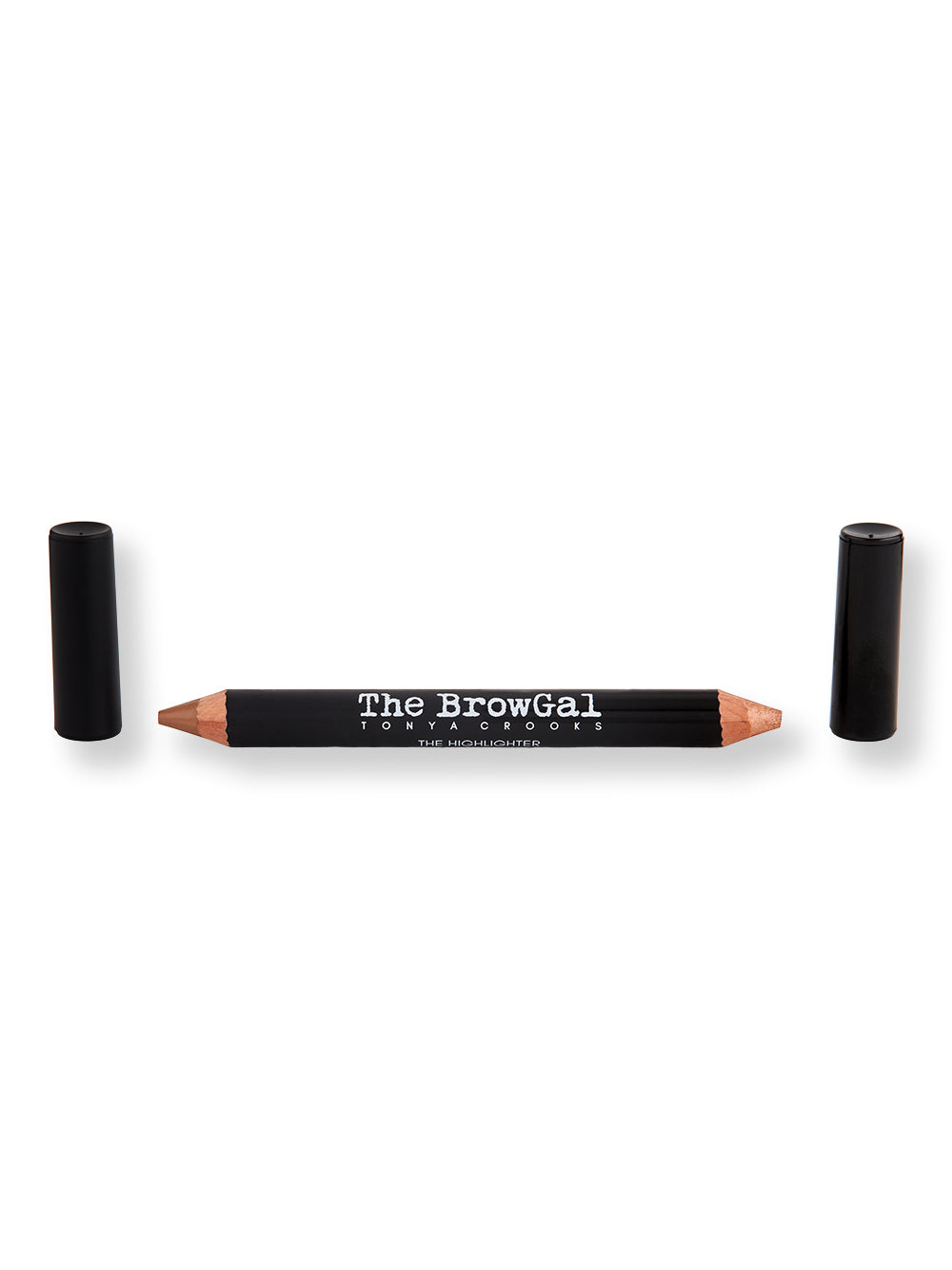 The BrowGal Double Ended Highlighter Pencil 03 Toffee/Bronze