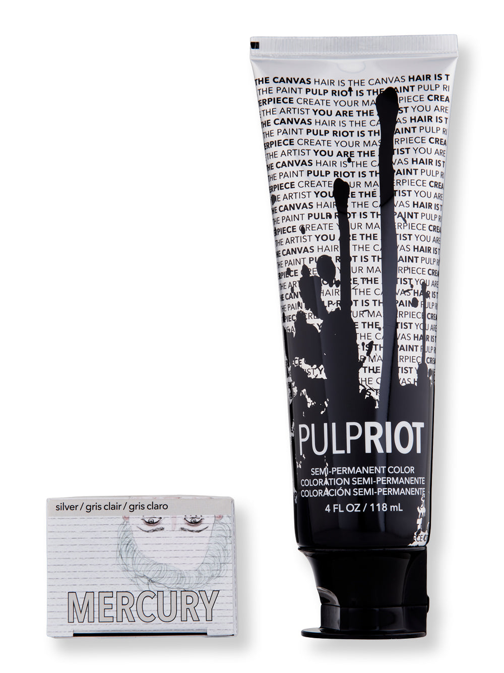 Pulp Riot Semi-Permanent Haircolor 4 ozMercury