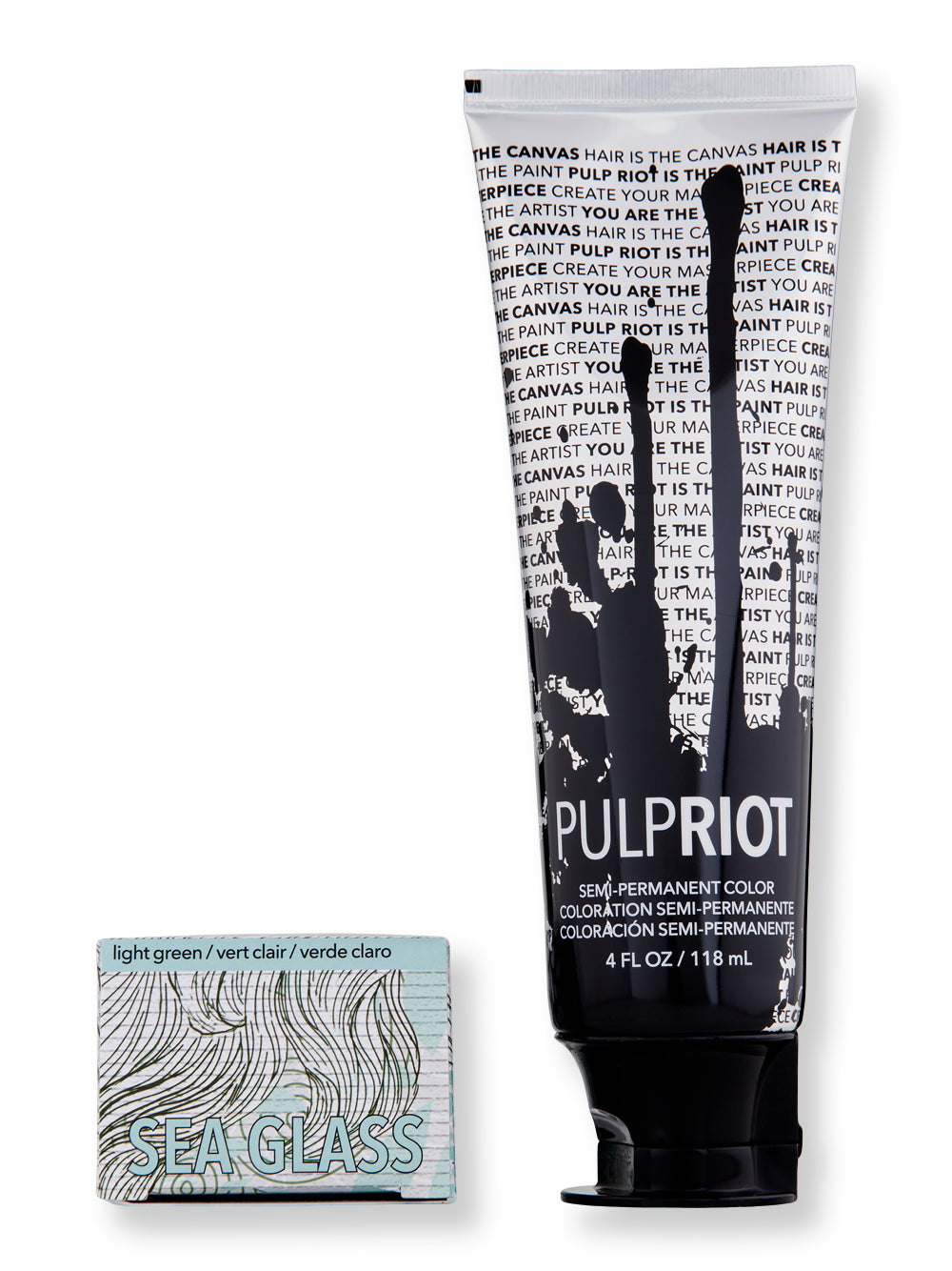 Pulp Riot Semi-Permanent Haircolor 4 ozSea Glass