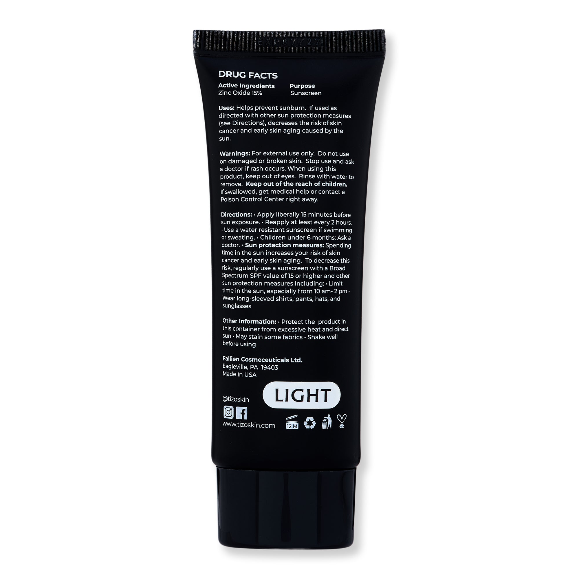 Buy online TIZO Tinted Moisturizing Serum SPF 30 1.75 oz 50 g Light EP-24998736