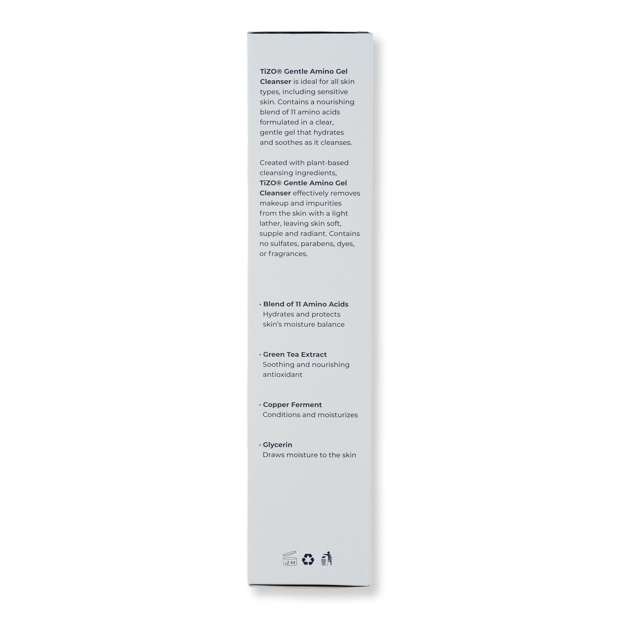 Buy online TIZO Gentle Amino Gel Cleanser 6 oz 180 ml EP-25003104