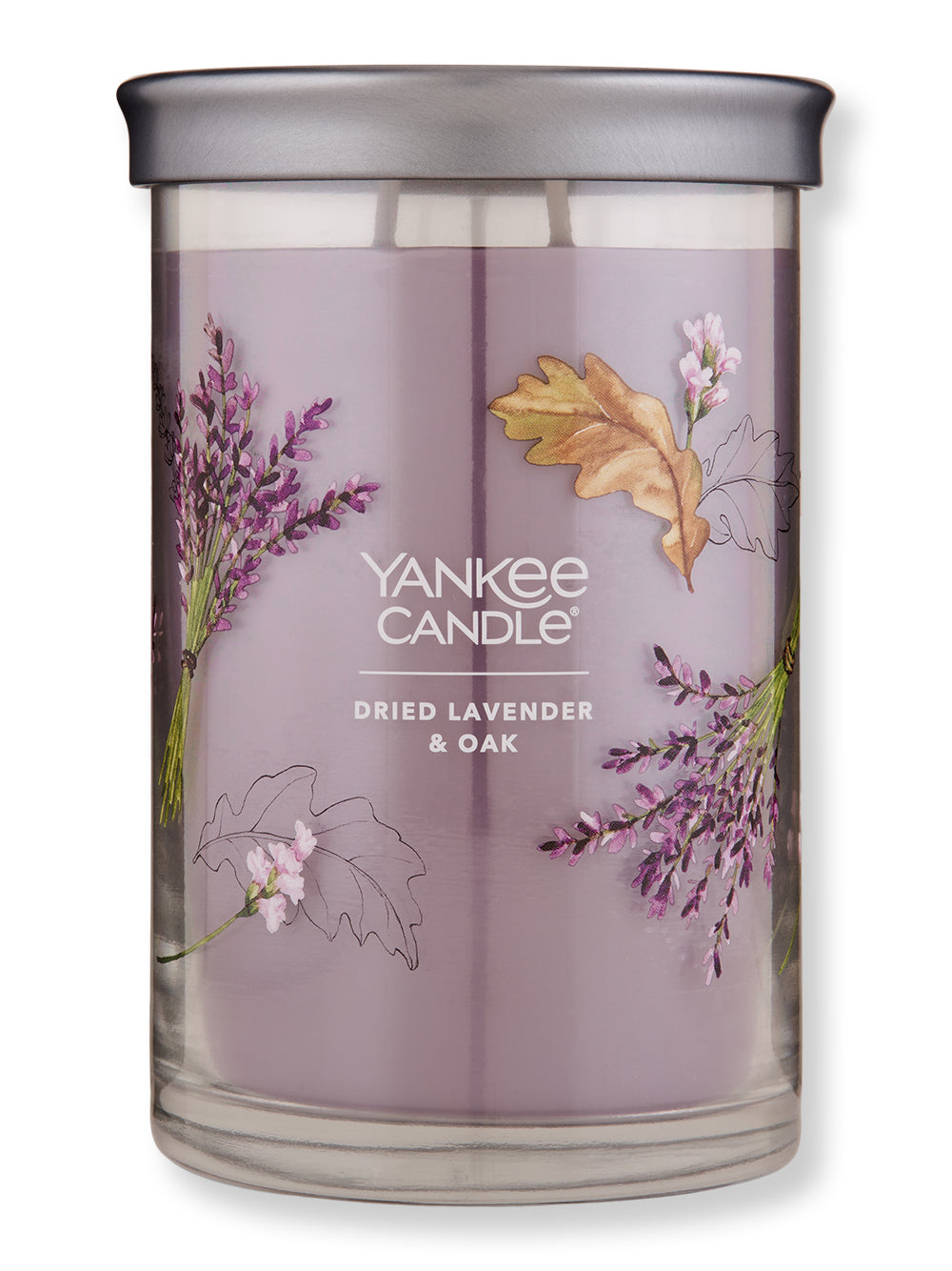 Yankee Candle Dried Lavender & Oak Signature Large 2-Wick Tumbler Candle 20 oz