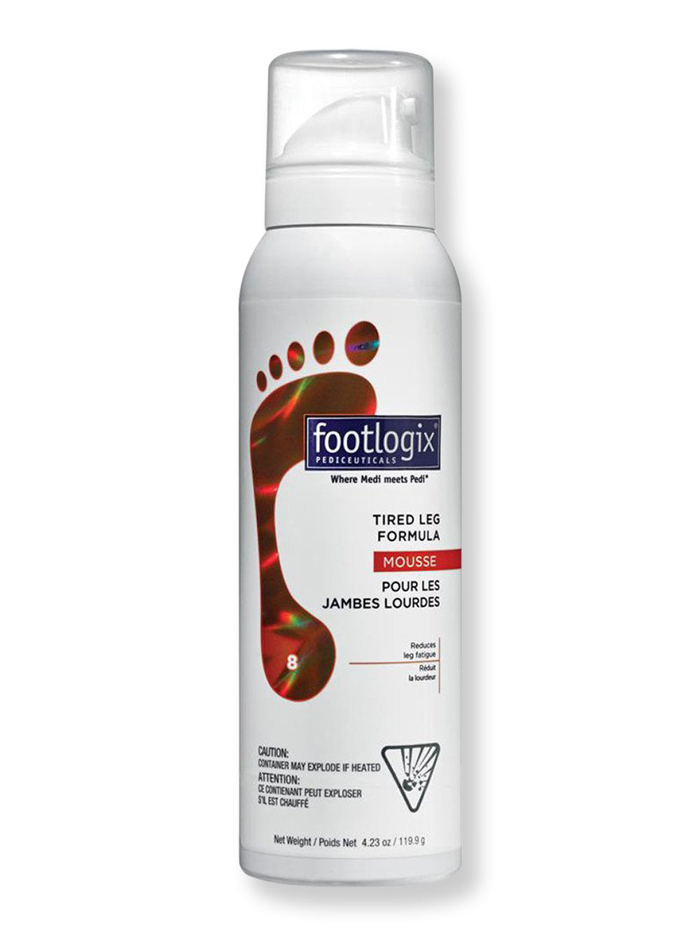 Footlogix Tired Leg Formula 4.2 oz125 ml