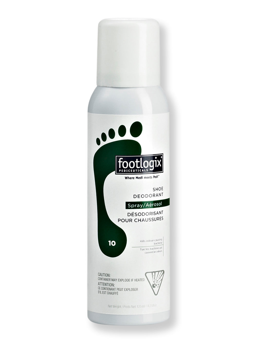 Footlogix Shoe Deodorant Spray 4.2 oz125 ml