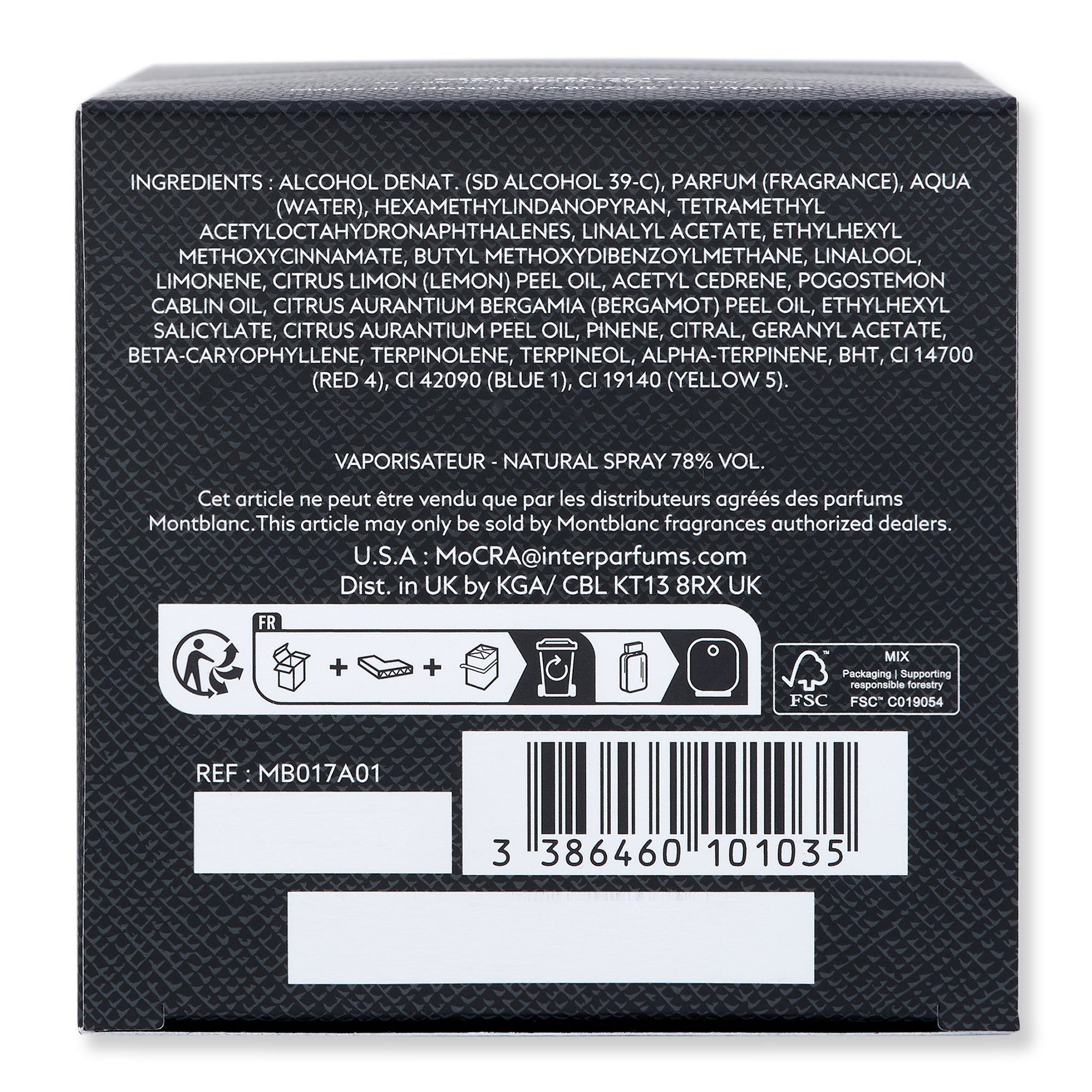 Montblanc Explorer Eau De Parfum Spray for Men