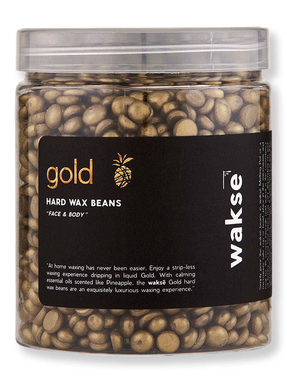 Wakse 24K Gold Wax Beans 4.8 oz