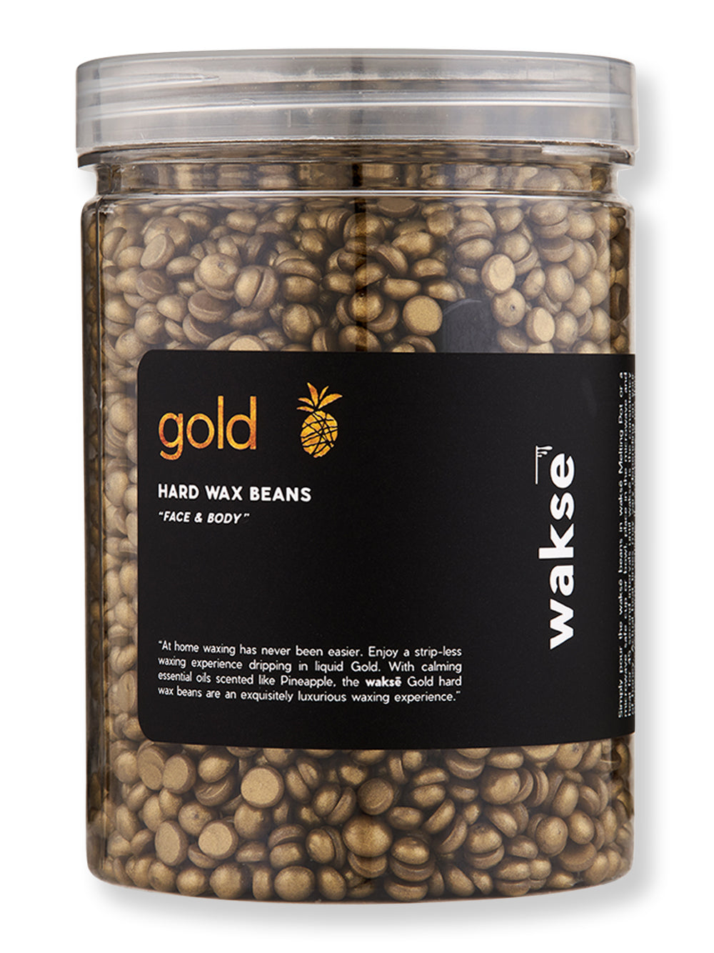 Wakse 24K Gold Wax Beans 12.8 oz