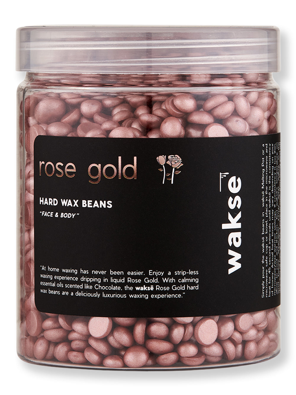 Wakse Rose Gold Wax Beans 4.8 oz