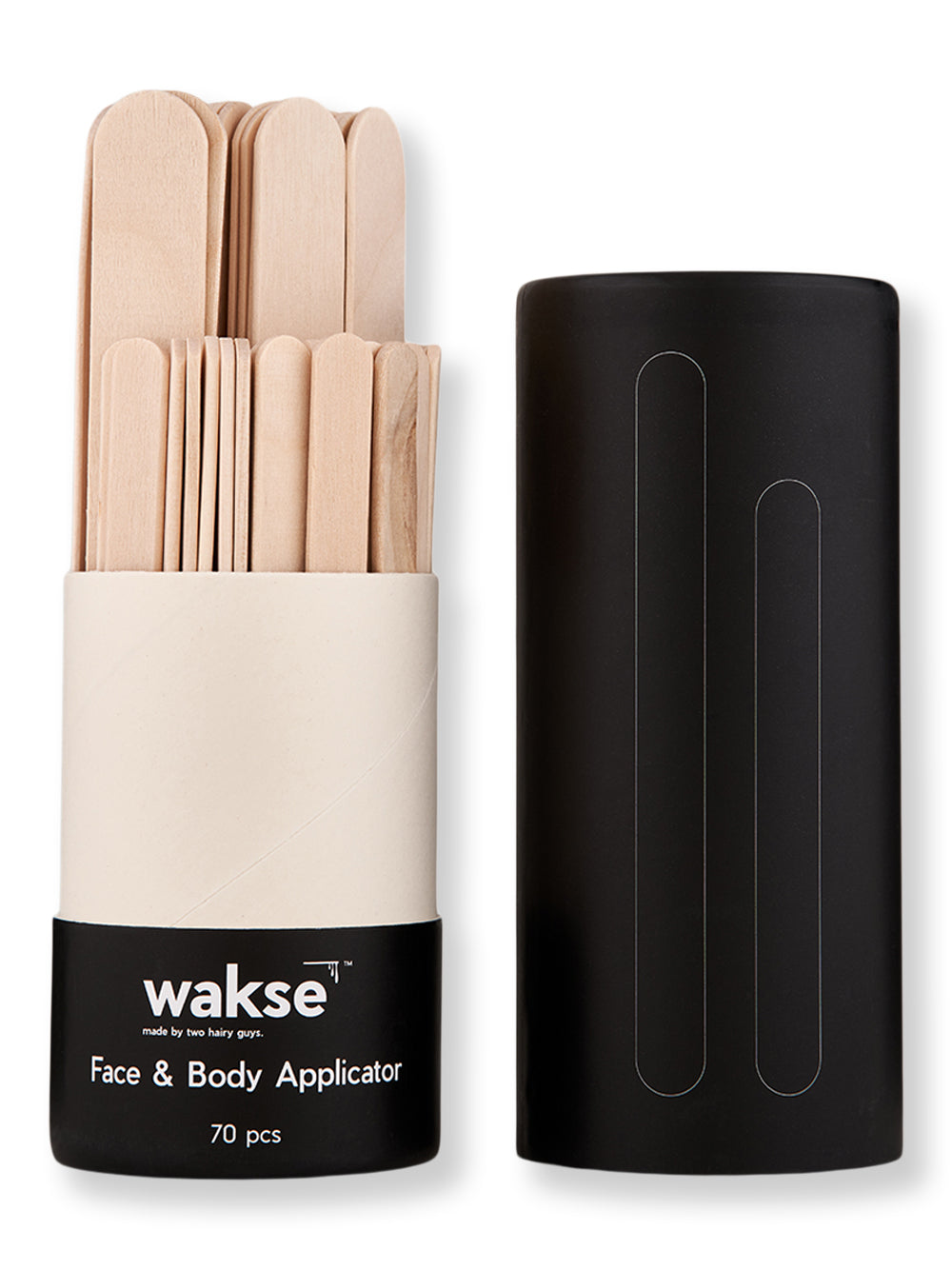 Wakse Wooden Applicator Sticks 70 Ct