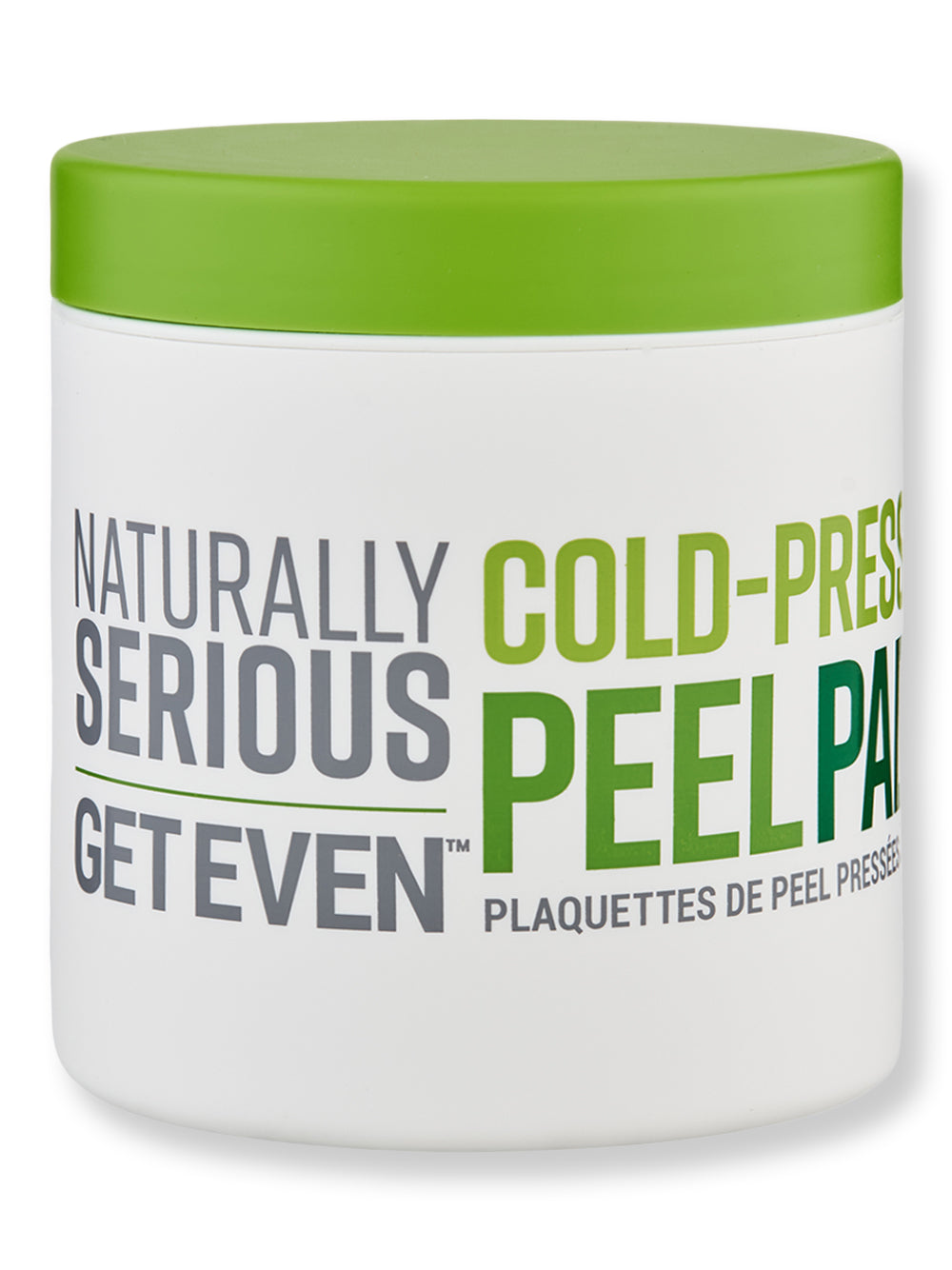 Naturally Serious Get Even Cold-Pressed Peel Pads 60 Ct