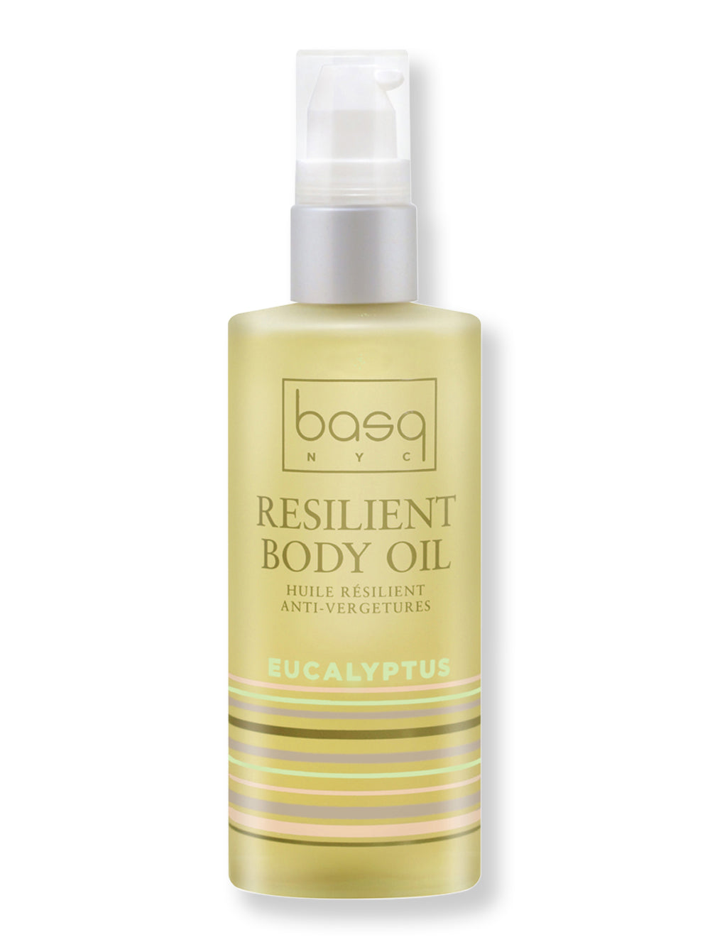 Basq NYC Resilient Body Stretch Mark Oil Eucalyptus 4 fl oz