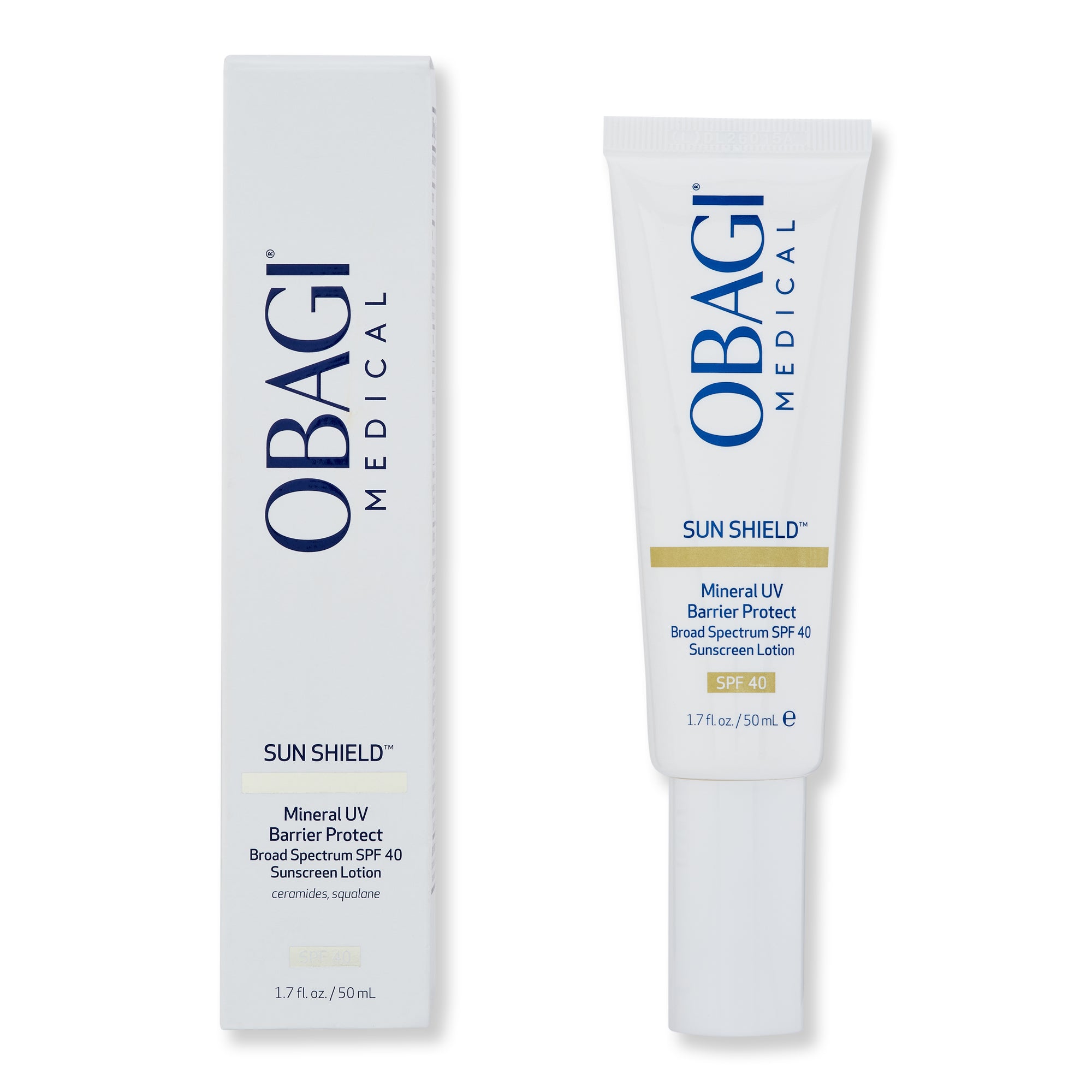 Buy online Obagi Mineral UV Barrier Protect Broad Spectrum SPF 40 1.7 oz 50 ml EP-27036912