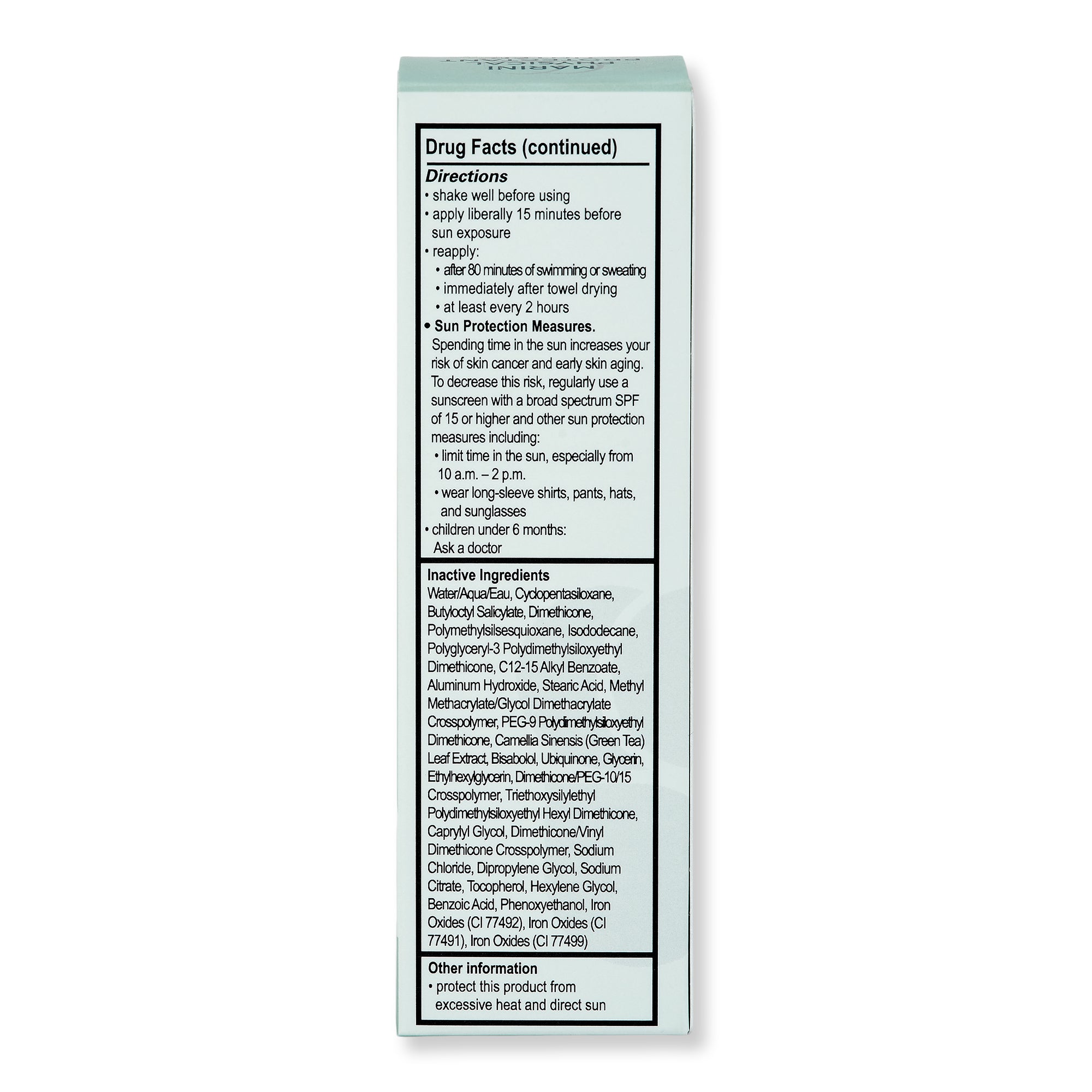 Buy online Marini SkinSolutions Marini Physical Protectant Tinted SPF 45 2 oz Fair To Light EP-23700096