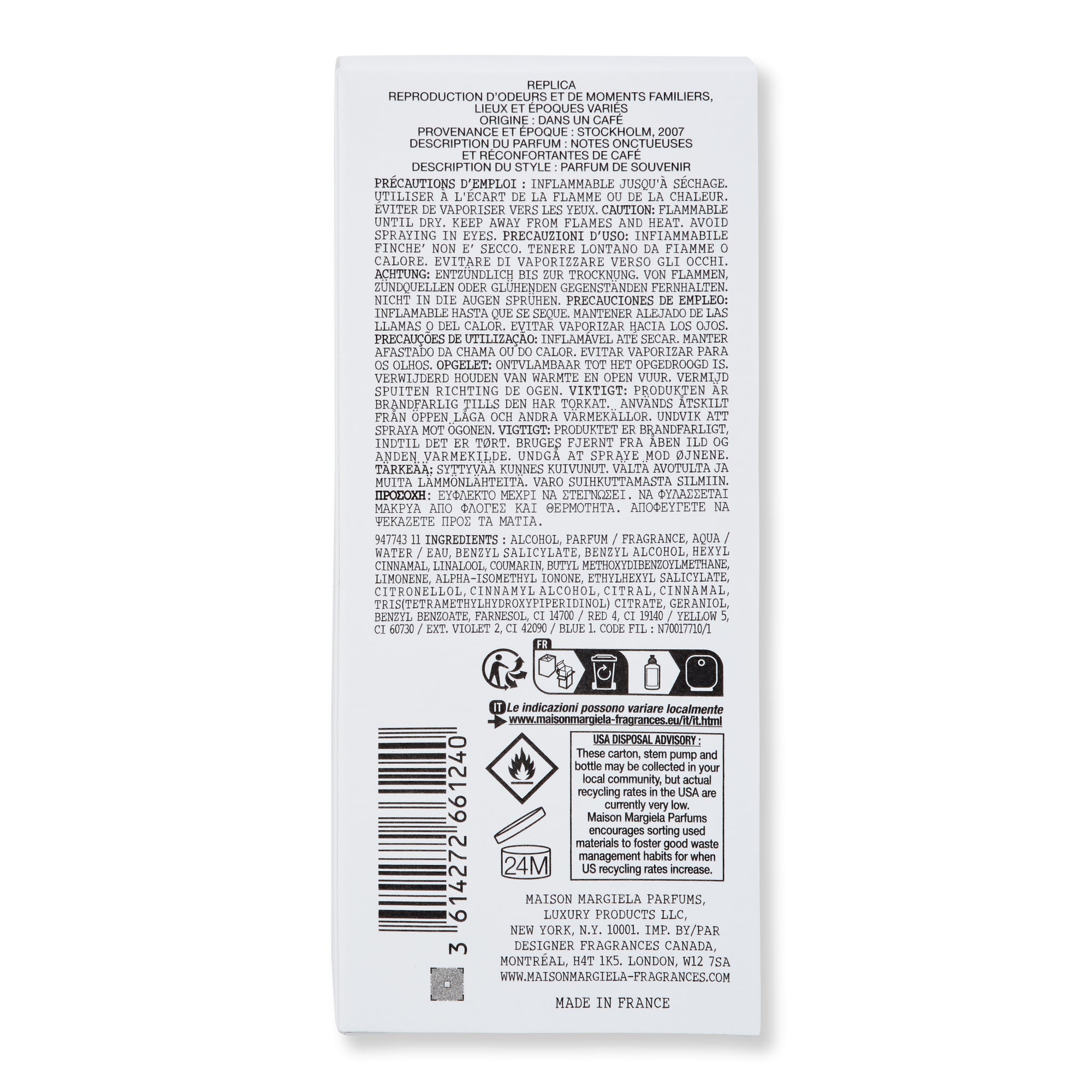 Buy online Maison Margiela Replica Coffee Break Eau de Toilette 100 ml EP-27204576