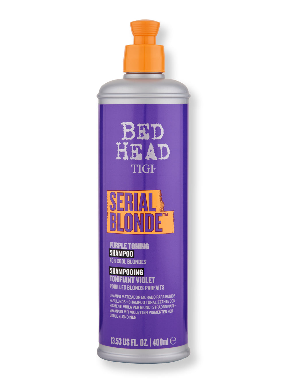 Tigi Serial Blonde Purple Toning Shampoo 13.53 oz