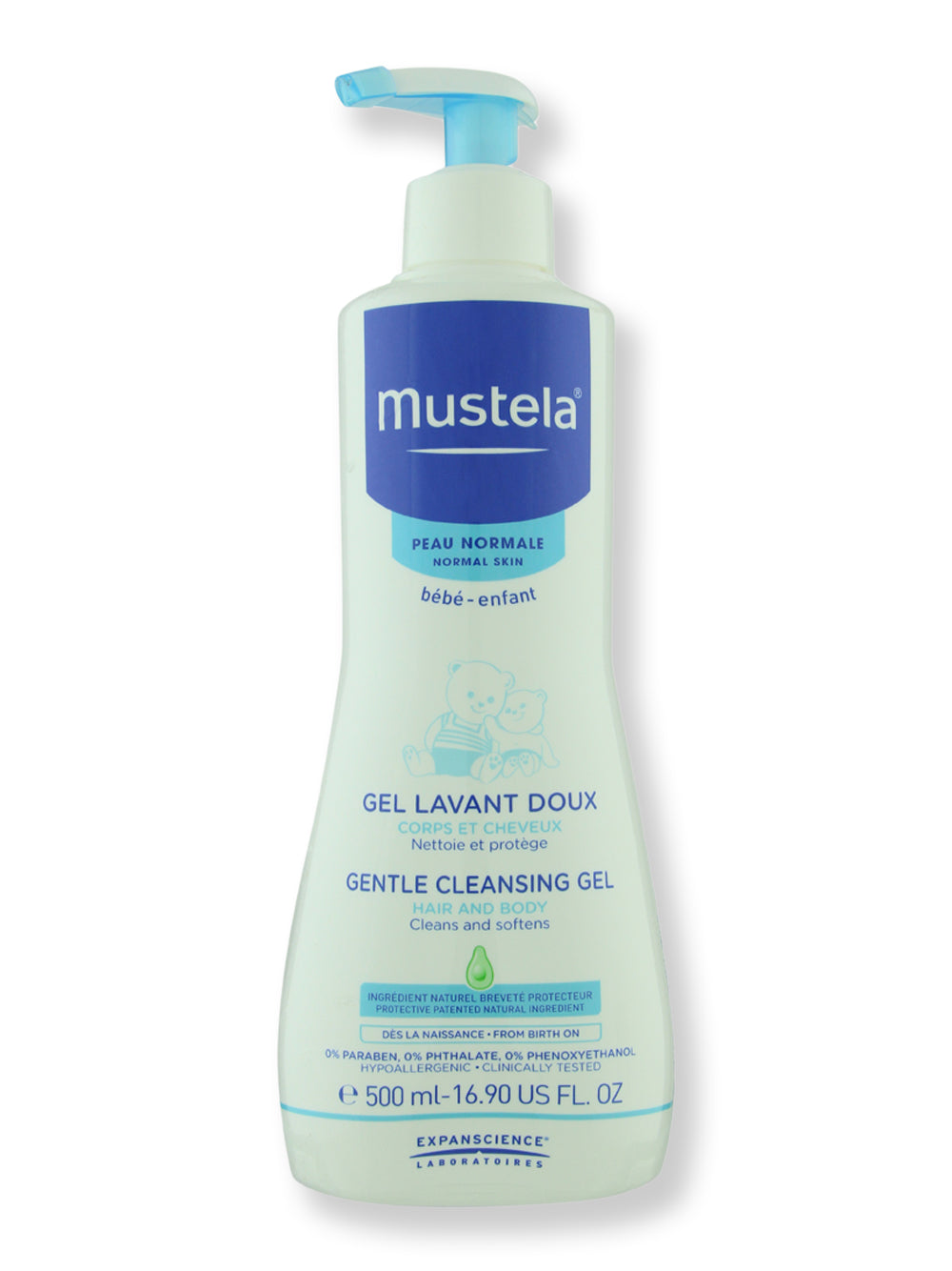 Mustela Gentle Cleansing Gel 16.9 oz500 ml