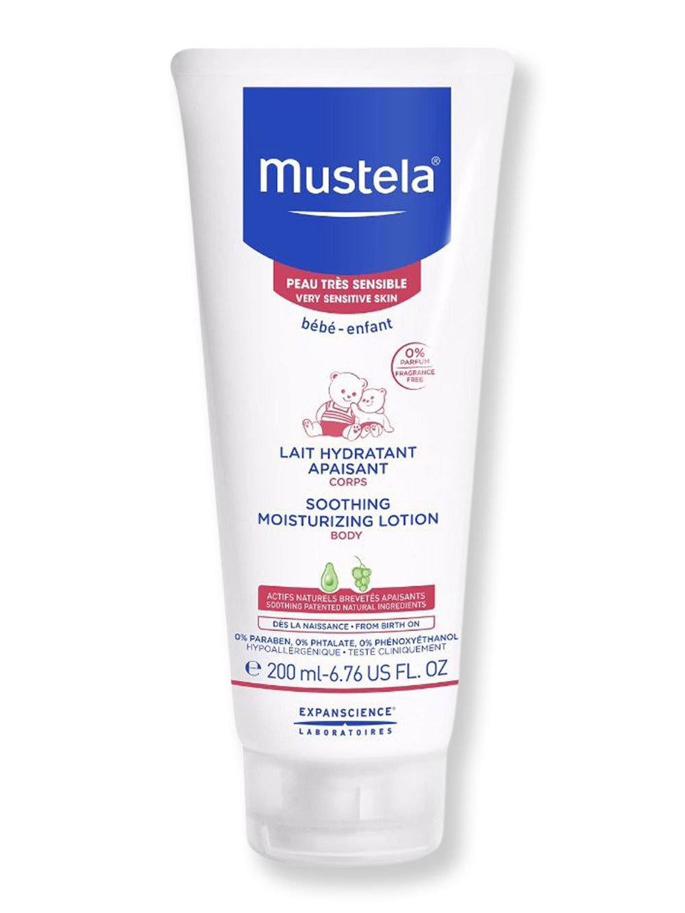 Mustela Soothing Moisturizing Body Lotion 6.76 oz200 ml