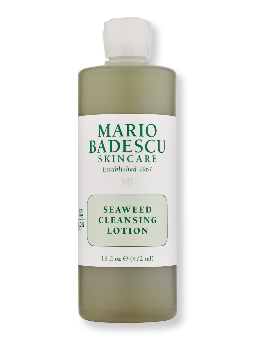 Mario Badescu Seaweed Cleansing Lotion 16 oz