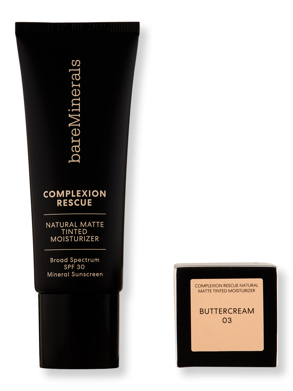 Bareminerals Complexion Rescue Natural Matte Tinted Moisturizer Mineral SPF 30 1.18 oz35 mlButtercream 03