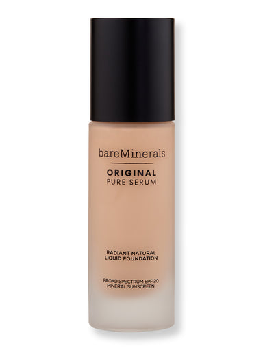 Buy online Bareminerals Original Pure Serum Radiant Natural Liquid Foundation Mineral SPF 20 1 oz 30 ml Medium Warm 3