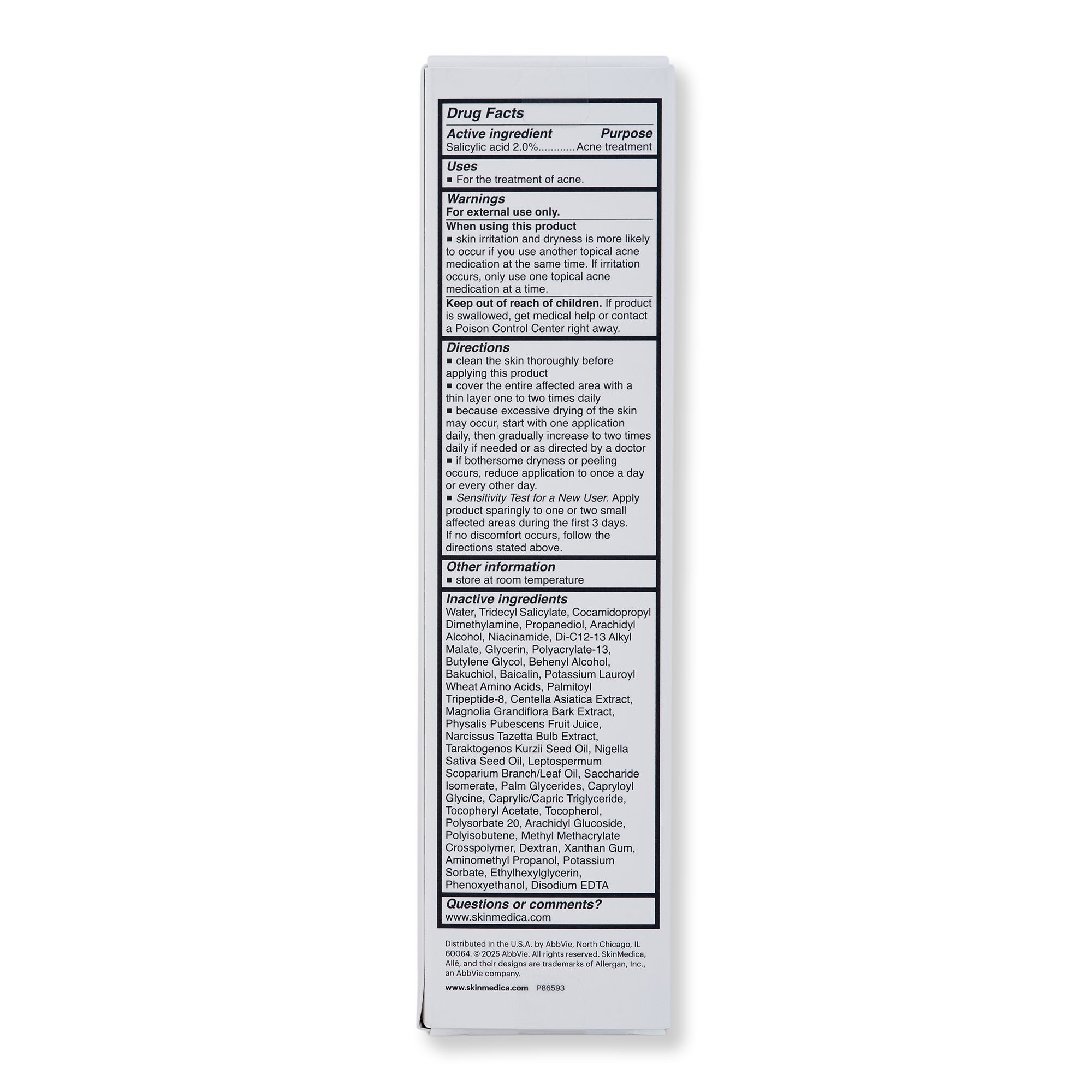 Buy online SkinMedica Pore Purifying Acne Treatment 1.7 oz 50 ml EP-26970048