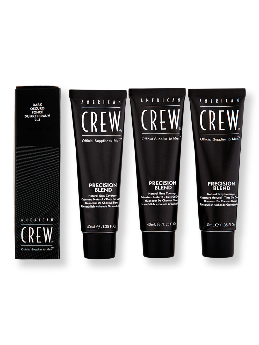 American Crew Precision Blend Dark 40 ml 3 Ct