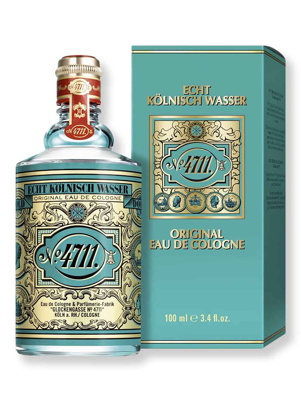 4711 4711 Cologne Splash Unboxed 3.4 oz100 ml Cologne 