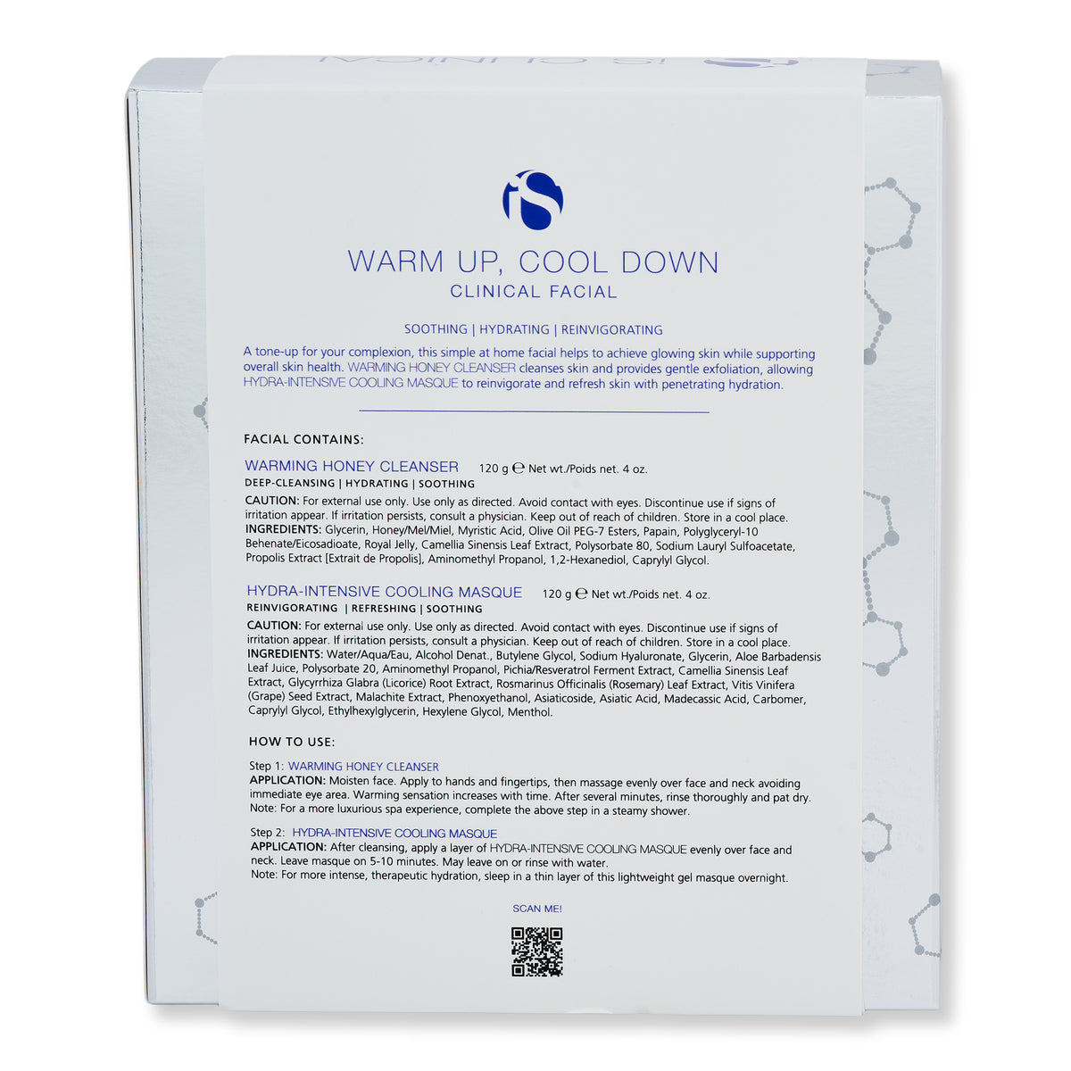 Buy online iS Clinical Warm Up Cool Down Clinical Facial Kit EP-15880032