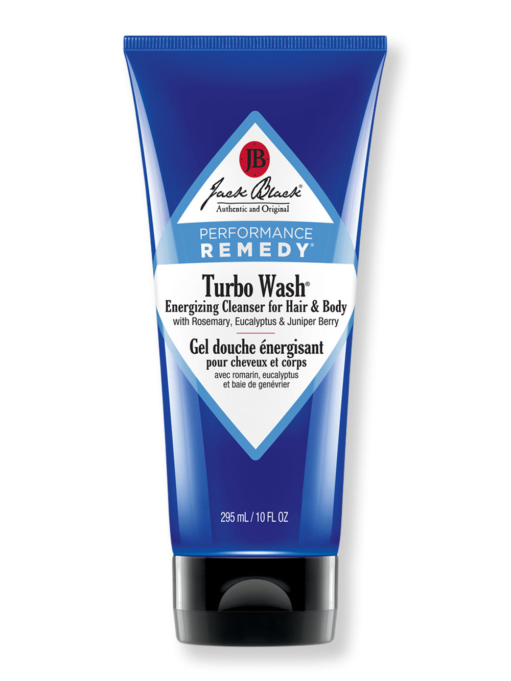 Jack Black Turbo Wash Energizing Cleanser for Hair & Body 10 oz