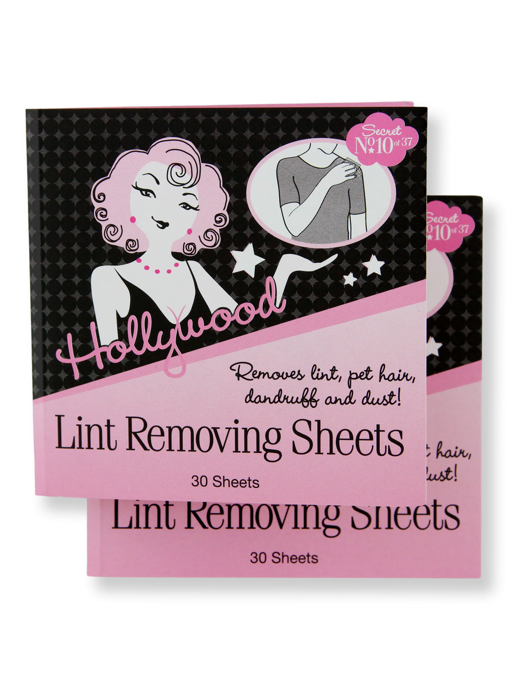 Hollywood Fashion Secrets Lint Removing Sheets 2 ct