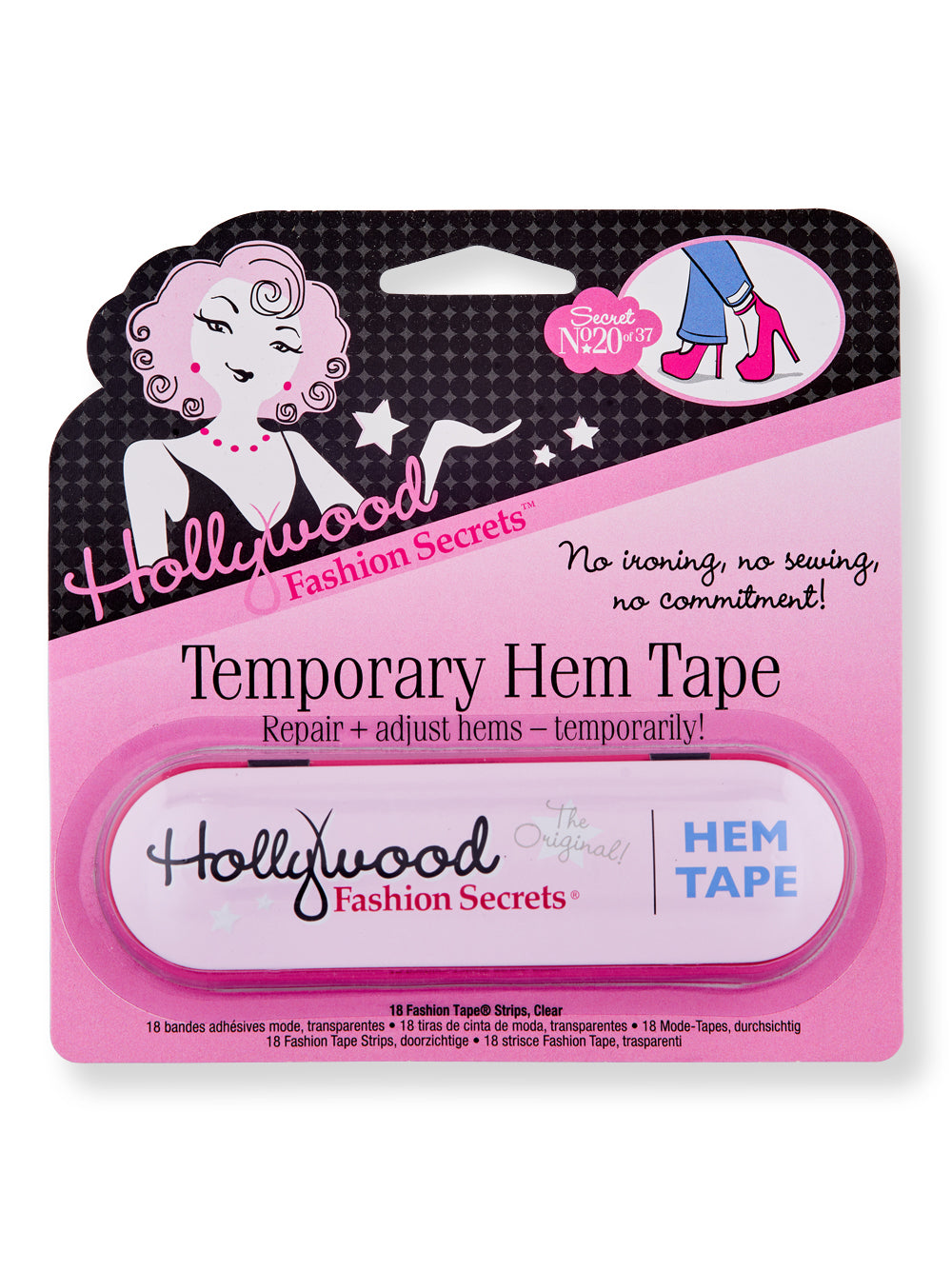 Hollywood Fashion Secrets Hem Tape 18 ct