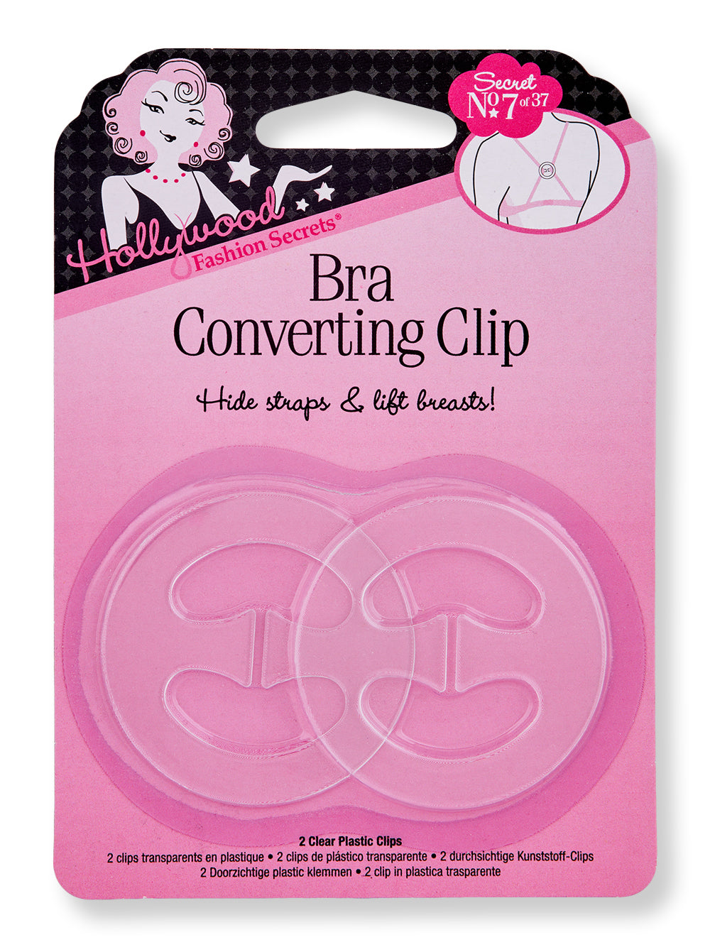 Hollywood Fashion Secrets Bra Converting Clip 2 ct