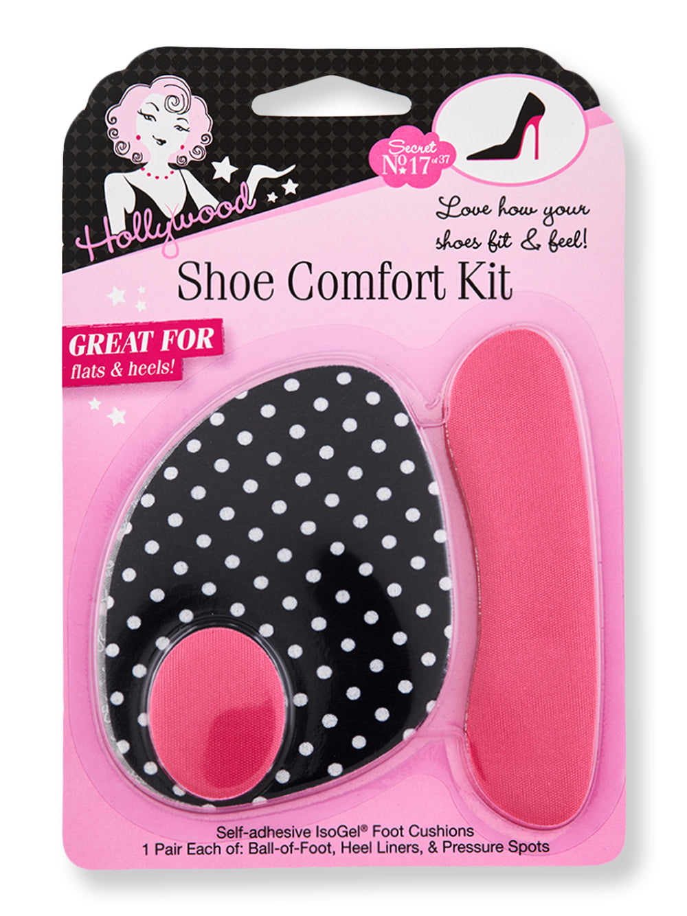 Hollywood Fashion Secrets Shoe Comfort Kit